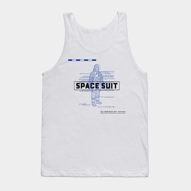 Space Suit Explained ! Tank Top by ForEngineer